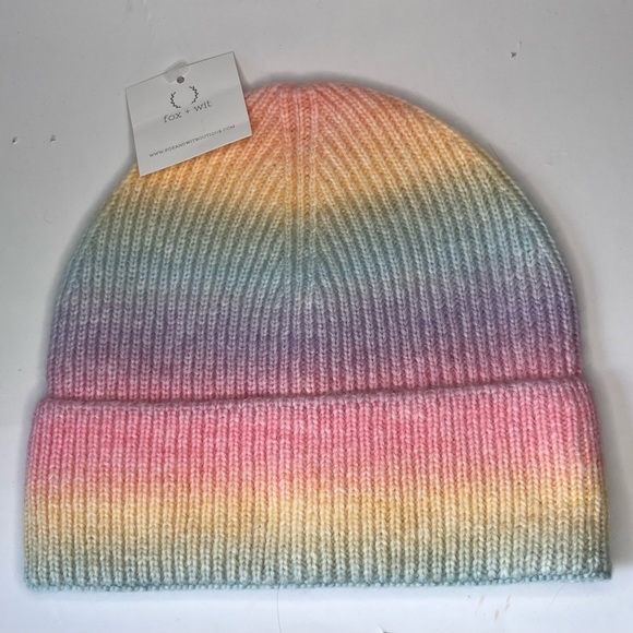 Fox and Wit Accessories - Rainbow Touque